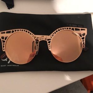 Gold quay sunglasses